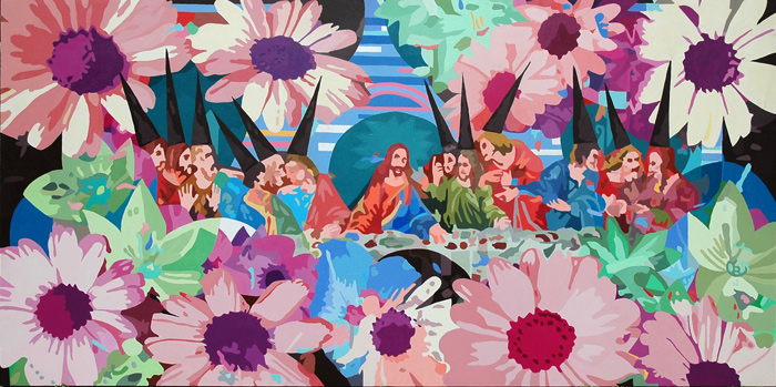 flower last supper 15