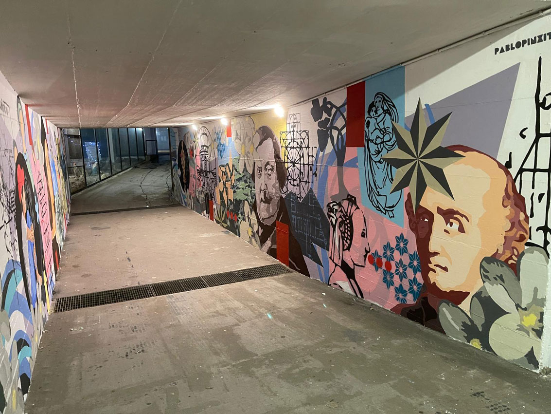 mural ospedale santa maria della misericordia urbino 10