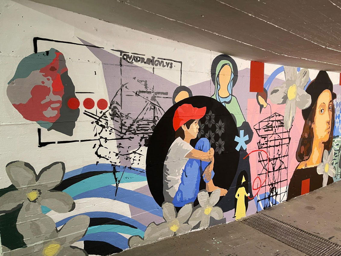 mural ospedale santa maria della misericordia urbino 11