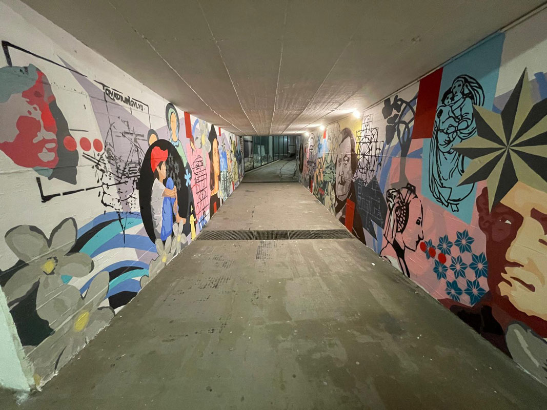 mural ospedale santa maria della misericordia urbino 9